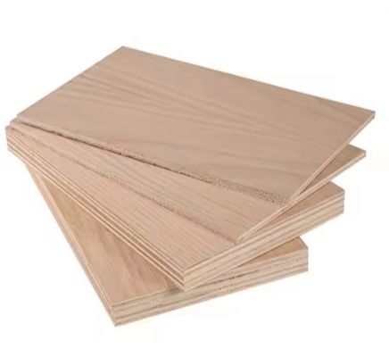 Hoteldekoration 18 mm Melamin-Lamionscheibenholz mit Veneer Board Oberflächenveredelung