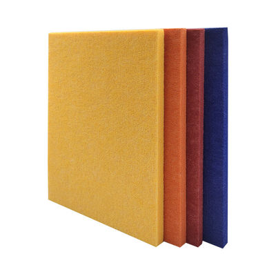 Moderne Hoteldesign 12 mm 24 mm Polyesterfaser Schallschutzplatten zur Schallabsorption