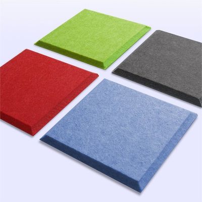 Moderne Hoteldesign 12 mm 24 mm Polyesterfaser Schallschutzplatten zur Schallabsorption