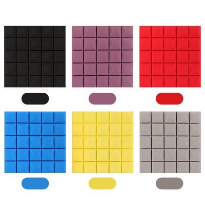 Andere Akustikschaum-Schallpaneele in Standardform mit selbstklebendem Klebeband, 5 Pilze, 50 x 50 x 5 cm, Schallschutzschwamm
