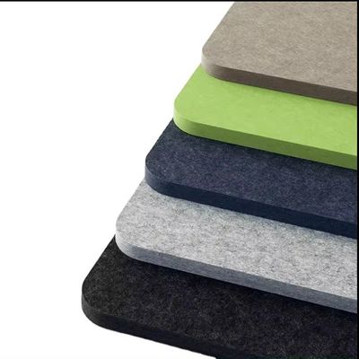 100% Feltfaser Polyester Schalldichtes Akustik-Panel für Auditorium Fitnessstudio Anpassung