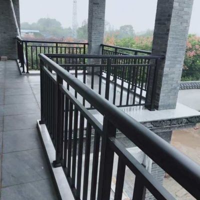 Metall-Innenbalustrade Schmiedeisen Handgelenk Treppengeländer Moderne Wohnung Design