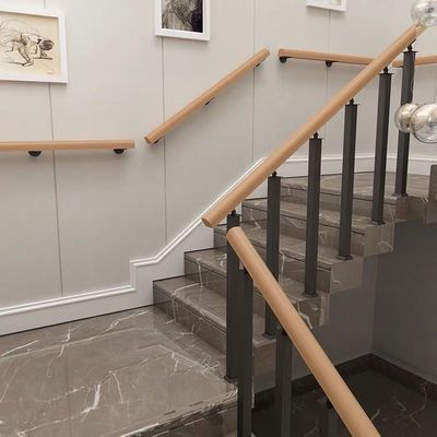 Einfache Eisentreppe Modelle für die Wandmontage in Wohnungen