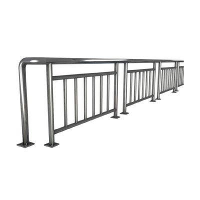 Außen-Metallbalustrade für Wohnung Wand montiert Außen geschmiedetes Eisen Geländer