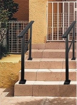 Einfaches Design Edelstahl Treppengeländer für die Wandmontage in modernen Wohnungen