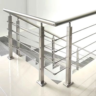 Wohnungsinterieur Vorgefertigte Schiefertreppe Geländer Modernes Design für Wohnungen