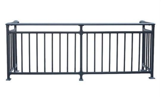 Wohnung Französisch Eisen Treppe Geländer mit Wandmontierte Metallgriffe Balustrade