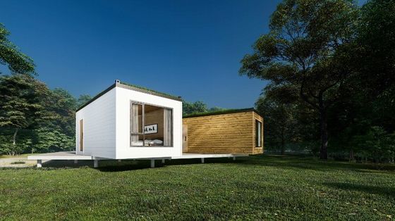 Hauptmaterial Kiefer Komfortable Innenraum Außenhandel Containerhaus