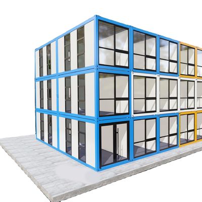 Flat Pack Container Stahlplattenraum für schnelle Installation in Fertigwohnungen