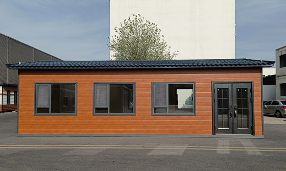 Leichtes Stahlkonstruktionsrahmen Flat Pack Container Villa für Prefab Haus Portable Wohnungen