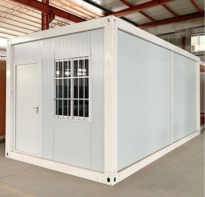 Außengestaltetes Containerhaus Isoliertes Vorgefertigtes Modernes Kleingebäude