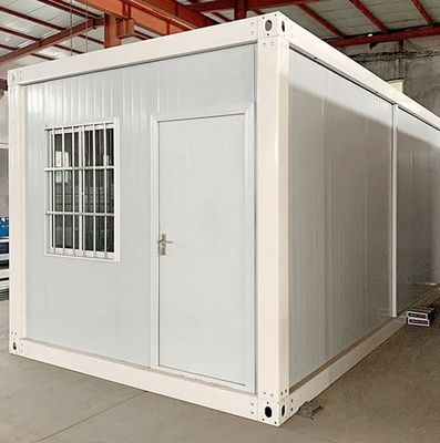 Außengestaltetes Containerhaus Isoliertes Vorgefertigtes Modernes Kleingebäude