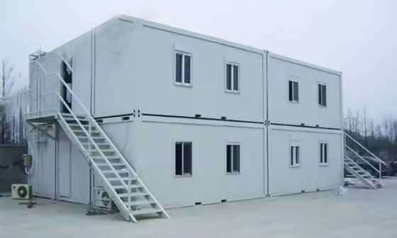 Außengestaltetes Containerhaus Isoliertes Vorgefertigtes Modernes Kleingebäude
