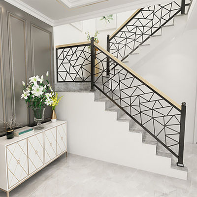 Wandmontierte Aluminiumtreppe Treppengeländer mit benutzerdefinierten Balustradenhandgriffe