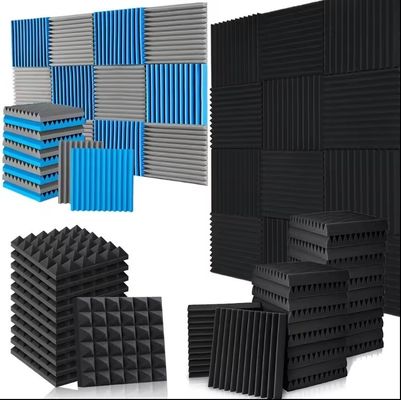 Modernes Design von Hochdichte-Dreieck-Rohr-Akustik-Schaumplatten zur Schalldämmung