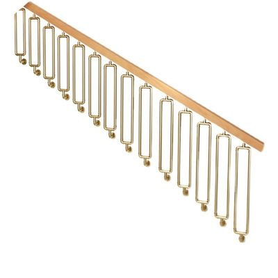 Best Main Schmiedeeisen Balkon Glasgeländer Treppe Design für Wohnung Wandmontage