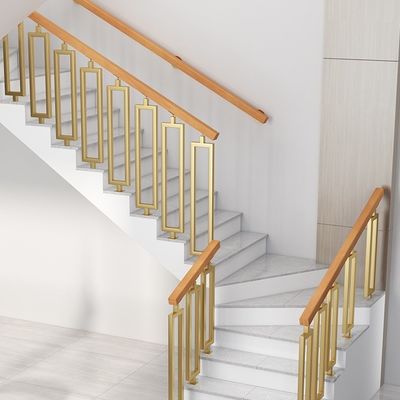 Best Main Schmiedeeisen Balkon Glasgeländer Treppe Design für Wohnung Wandmontage