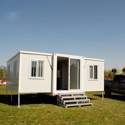Modularer Outdoor-Stiel-Portable Box Villahaus für Luxus-Fabrikate Wohncontainer