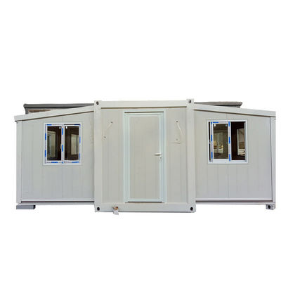 Außen Flat Pack Container Vorgefertigtes Zuhause Leichtstahl Sandwich Panel Modularhaus