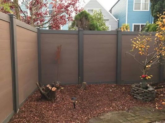 Modernes Design Outdoor Luxus UV-sichere Holz-Plastik-Verbundzaunbrett zur Dekoration
