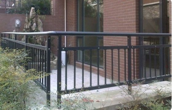 Modernes Design Wandmontiertes Aluminium Balkon Geländer für Handräder Deck