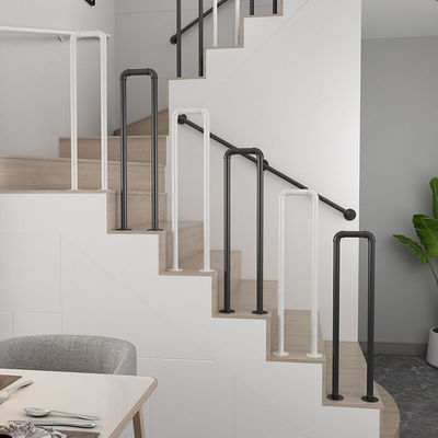 Wandmontierte Innen- und Außenkabelschnur, Geländer, Treppenbalustrade mit modernem Design
