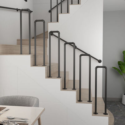 Wandmontierte Innen- und Außenkabelschnur, Geländer, Treppenbalustrade mit modernem Design