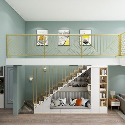 Modernes Design Metallgartengeländer für die Wandmontage in Wohnungen