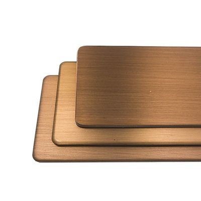 Überlegene Korrosionsbeständigkeit Kupfer-Kunststoff-Verbundplatten für moderne Innenarchitektur