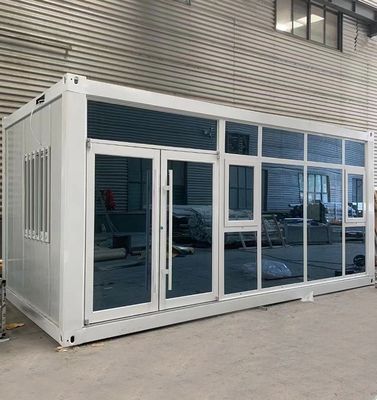 Zeitgenössischer Design Stil Vorgefertigtes 20ft Modulares Klappbares Portables Kleines Containerhaus