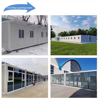 Lagerhaus Mehrfunktions-Custom Containerhaus Vorgefertigtes Kleines Haus mit und Mehrfunktionshaus