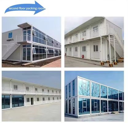 Lagerhaus Mehrfunktions-Custom Containerhaus Vorgefertigtes Kleines Haus mit und Mehrfunktionshaus