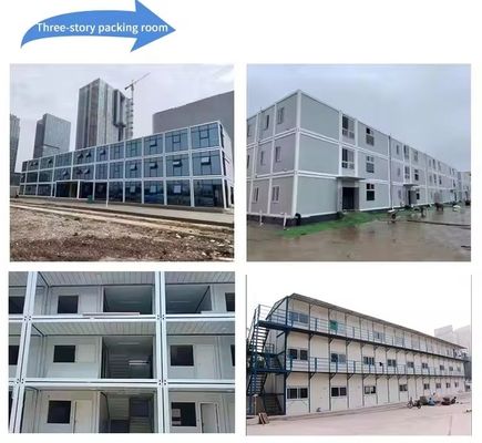 Lagerhaus Mehrfunktions-Custom Containerhaus Vorgefertigtes Kleines Haus mit und Mehrfunktionshaus