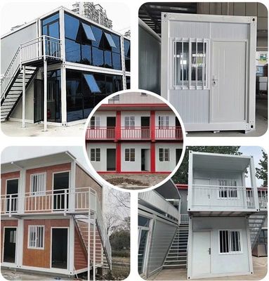 Lagerhaus Mehrfunktions-Custom Containerhaus Vorgefertigtes Kleines Haus mit und Mehrfunktionshaus