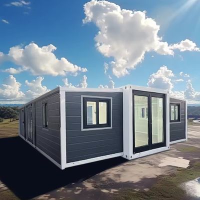 Custom 20ft 40ft Ausdehnbar Klappbehälterhaus Stahlbehälterhaus für Lieferanten