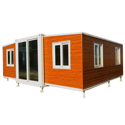 Stahlkonstruktion Abnehmbar Einfachklappbares Mobilhaus Prefab Erweiterbares Haus 3 Schlafzimmer mit Küche