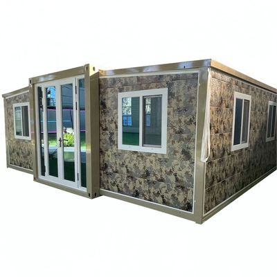 Chinesischer Design-Stil 40 Fuß wasserdicht erweiterbares Containerhaus mit Stahlstruktur