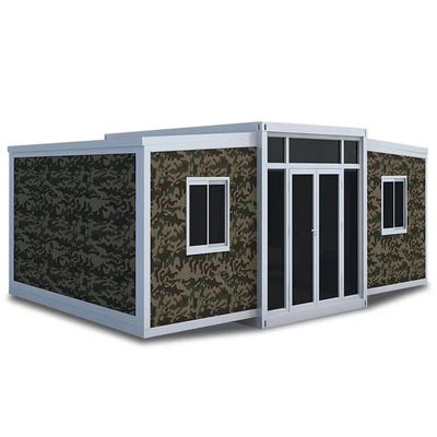 Stahlkonstruktion Luxus 2 Schlafzimmer Prefab Containerhaus für Büro und Schlafzimmer