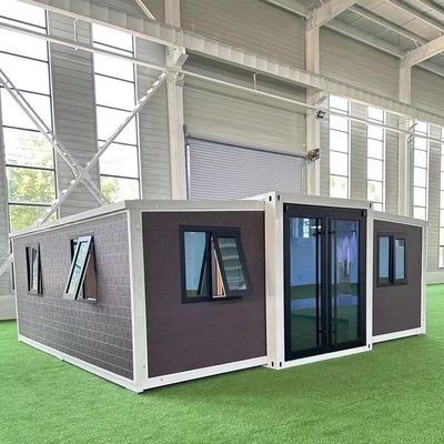 Stahlkonstruktion Luxus 2 Schlafzimmer Prefab Containerhaus für Büro und Schlafzimmer