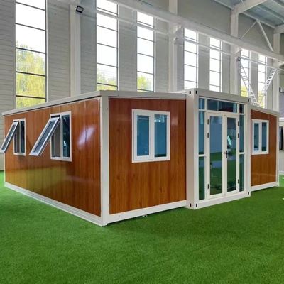 Stahlkonstruktion Luxus 2 Schlafzimmer Prefab Containerhaus für Büro und Schlafzimmer