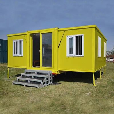 Erweiterbarer Klappbehälter 20ft/40ft 2 Schlafzimmer Prefab Villa mit individueller Farbe