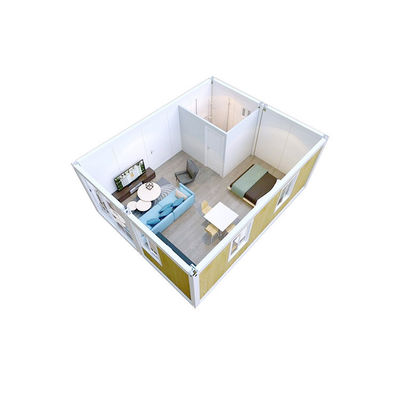Erweiterbares Containerhaus für Krankenhausunterkunft Projekt in chinesischem Design Stil Stahl