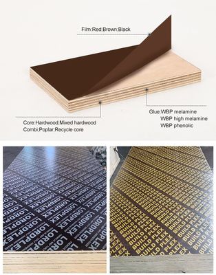 Modernes Design BP Film geprüftes Sperrholz für klares Wasser Konstruktion Formarbeiten im Hotel