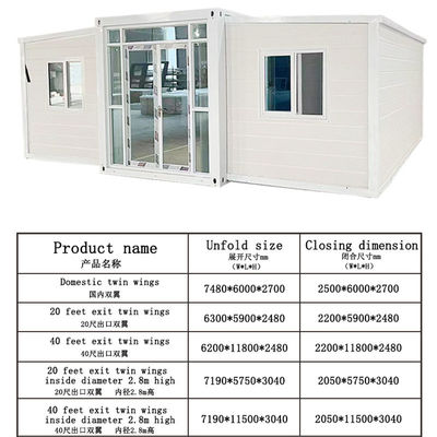 Garage Assemble Klappcontainerhaus für Hotelunterkünfte