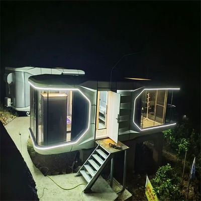 Moduläres Raumkapselhaus für Hotel und Villa Luxus Prefab Design Stil Postmodern