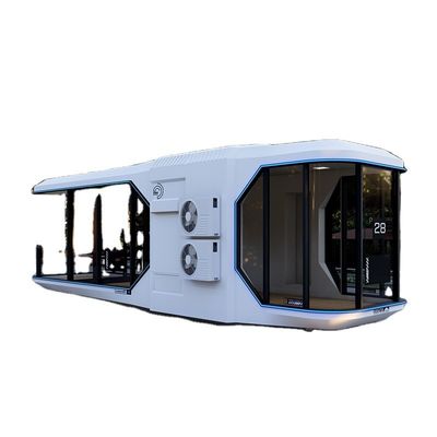 Postmoderne Design-Stil Solar bewegliche Vorgefertigte Kabine für Luxus Camping-Erlebnis