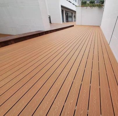150*25mm WPC-Decking FIRST-CLASS-Grade Hartholz-Verbundfußboden für Außenterrasse