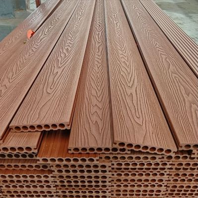 150*25mm WPC-Decking FIRST-CLASS-Grade Hartholz-Verbundfußboden für Außenterrasse