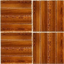 Wetterbeständige Decking-Fliesen Modernes Design mit UV-Schutz