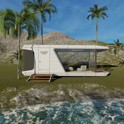 Hotel Solar wirtschaftliche bewegliche Kapsel Haus Hotel Container Haus für Campingmontage